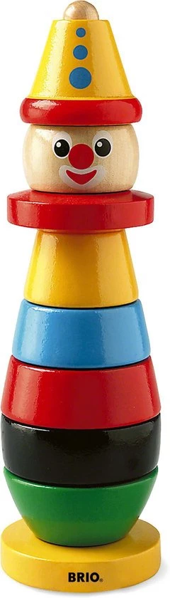 BRIO Stapelclown - 30120 3 BRIO Stapelclown - 30120 - Afbeelding 3