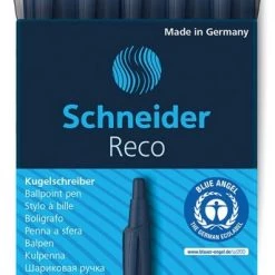 Schneider Schrijfwaren Balpen Schneider Reco Donker Blauw, Schrijfkleur: Blauw S-131813 -Duurzamer-speelgoed Winkel 344x840