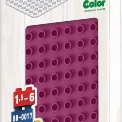 Biobuddi Grondplaat Roze (bb-0017) -Duurzamer-speelgoed Winkel 390x840