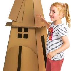 Kartonnen Windmolen - Cadeau Van Duurzaam Karton - Hobbykarton - KarTent -Duurzamer-speelgoed Winkel 406x840