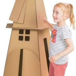 Kartonnen Windmolen - Cadeau Van Duurzaam Karton - Hobbykarton - KarTent -Duurzamer-speelgoed Winkel 408x840