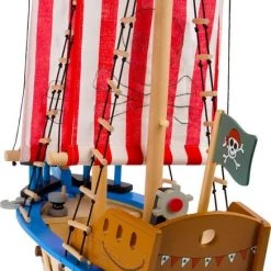 Small Foot Company Small Foot Piratenschip Jack Hout Rood 67 X 52 Cm 6 Small Foot Company Small Foot Piratenschip Jack Hout Rood 67 X 52 Cm -Duurzamer-speelgoed Winkel 437x840
