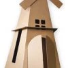 Kartonnen Windmolen - Cadeau Van Duurzaam Karton - Hobbykarton - KarTent