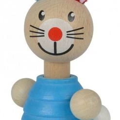 Eichhorn Baby Squeezer Konijn - Houten Rammelaar Met Geluid