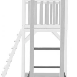 AXI Beach Tower Klimrek In Grijs/Wit - Aanbouw Module Van Hout Voor Speeltoestel Beach Tower - Klim Accessoire Van 205,7cm -Duurzamer-speelgoed Winkel 481x840