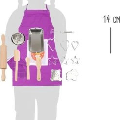 Small Foot Company Small Foot - Baking Set With Apron -Duurzamer-speelgoed Winkel 514x840 5