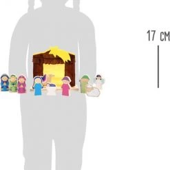 Small Foot Company Small Foot Kerststal Junior Hout/textiel 14-delig 5 Small Foot Company Small Foot Kerststal Junior Hout/textiel 14-delig -Duurzamer-speelgoed Winkel 518x840