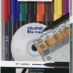 Faber-Castell Marker Faber Castell Multimark Permanent M 8-delig Etui FC-152509