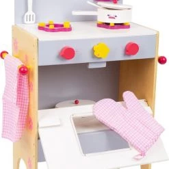 Small Foot Company Base Toys Houten Kinderkeuken Met Accessoires