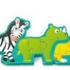 Hape Vormenpuzzel Dieren En Alfabet Hout 78 Cm 26-delig