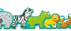Hape Vormenpuzzel Dieren En Alfabet Hout 78 Cm 26-delig