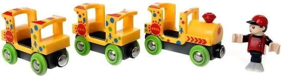 BRIO Pretpark Trein - 33741 7 BRIO Pretpark Trein - 33741 - Afbeelding 7