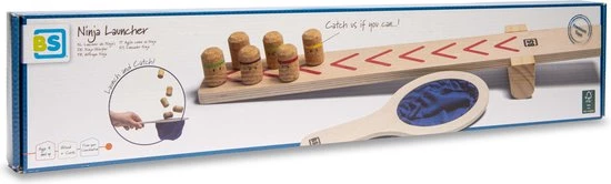 BS Lanceer De Ninja's - Hout - FSC - Actiefspel - Buitenspeelgoed - Binnenspeelgoed - 1 Tot 3 Spelers 1 BS Lanceer De Ninja's - Hout - FSC - Actiefspel - Buitenspeelgoed - Binnenspeelgoed - 1 Tot 3 Spelers