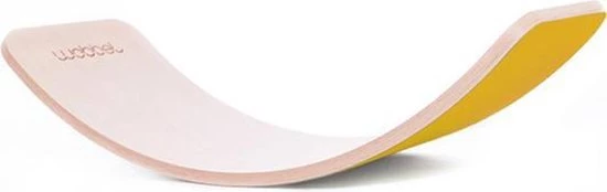 Wobbel Original Mosterd (geel) - Linnen / Whitewash Houten Balance Board Van 90 Cm Met Geel Wolvilt 6 Wobbel Original Mosterd (geel) - Linnen / Whitewash Houten Balance Board Van 90 Cm Met Geel Wolvilt - Afbeelding 6