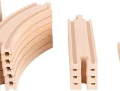 Small Foot Company Houten Treinbaan Met Station 35 Delen -Duurzamer-speelgoed Winkel 550x187