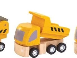 Plantoys Werfvoertuigen - Set Van 3