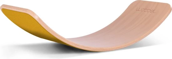 Wobbel - Original - Blank Gelakt Met Vilt - Mosterd (geel) 14 Wobbel - Original - Blank Gelakt Met Vilt - Mosterd (geel) - Afbeelding 14