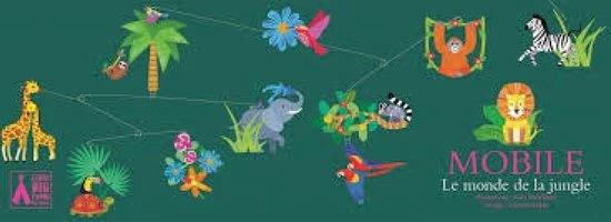 DJECO Mobiel Oerwoud Amazone - De Wereld Van De Jungle 3 DJECO Mobiel Oerwoud Amazone - De Wereld Van De Jungle - Afbeelding 3