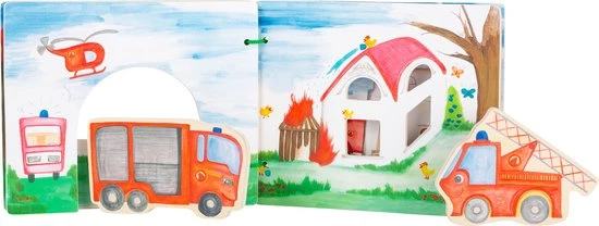 Small Foot Company Small Foot - Picture Book Fire Brigade, Interactive 9 Small Foot Company Small Foot - Picture Book Fire Brigade, Interactive - Afbeelding 9