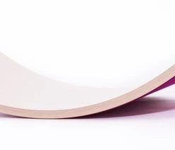 Wobbel Original Linnen-Whitewash Met Vilt - Framboos