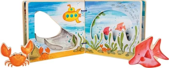 Small Foot Company Small Foot Interactief Prentenboek Onderwaterwereld 7 Small Foot Company Small Foot Interactief Prentenboek Onderwaterwereld - Afbeelding 7