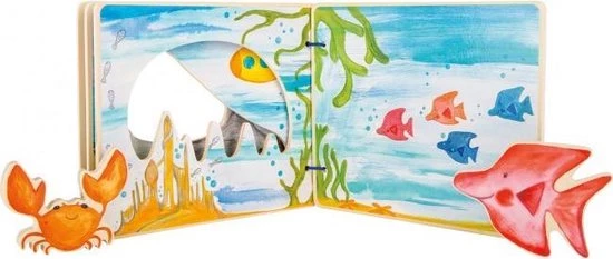 Small Foot Company Small Foot Interactief Prentenboek Onderwaterwereld 3 Small Foot Company Small Foot Interactief Prentenboek Onderwaterwereld - Afbeelding 3