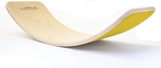 Wobbel - Original - Blank Gelakt Met Vilt - Mosterd (geel) 15 Wobbel - Original - Blank Gelakt Met Vilt - Mosterd (geel) - Afbeelding 15