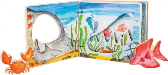 Small Foot Company Small Foot Interactief Prentenboek Onderwaterwereld 11 Small Foot Company Small Foot Interactief Prentenboek Onderwaterwereld - Afbeelding 11