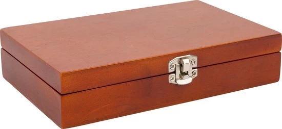 Small Foot Company Small Foot Speldoos Cards And Dice Unisex 19 Cm Bruin 8-delig 4 Small Foot Company Small Foot Speldoos Cards And Dice Unisex 19 Cm Bruin 8-delig - Afbeelding 4