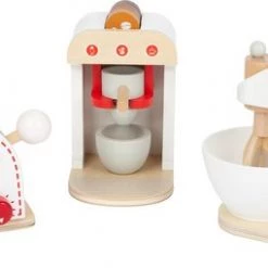 Small Foot Company Keukenapparatuur Set - 3 Delig - Houten Speelgoed Vanaf 3 Jaar