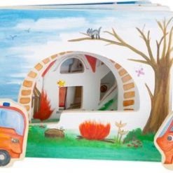 Small Foot Company Small Foot - Picture Book Fire Brigade, Interactive