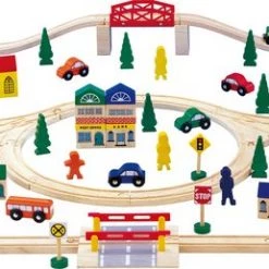 Small Foot Company Small Foot - Wooden Railway, Large