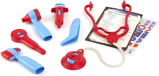BigJigs Speelgoed Speelgoed Dokterset - Green Toys 7 BigJigs Speelgoed Speelgoed Dokterset - Green Toys - Afbeelding 7