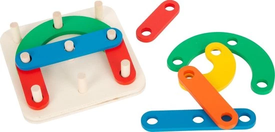 Small Foot Company Small Foot - Learning Game Letters And Numbers Insertion Puzzle 1 Small Foot Company Small Foot - Learning Game Letters And Numbers Insertion Puzzle