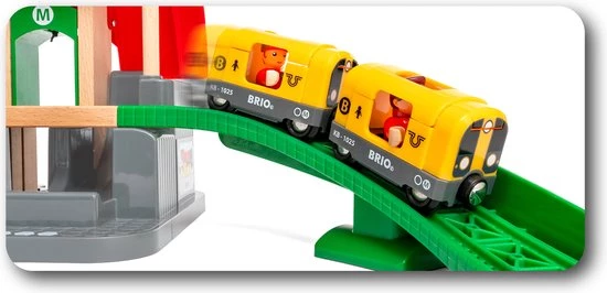 BRIO Centraal Stationset - 33989 - Treinbaan 7 BRIO Centraal Stationset - 33989 - Treinbaan - Afbeelding 7