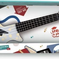 Hape Ukelele Met Lichtjes Blauw