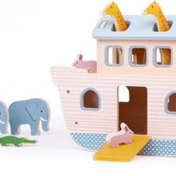Bigjigs Toys BigJigs - Houten Ark Van Noach 100% FSC