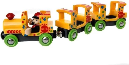 BRIO Pretpark Trein - 33741 3 BRIO Pretpark Trein - 33741 - Afbeelding 3