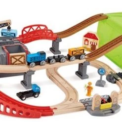 Hape Bouwset Houten Treinbaan In Emmer -Duurzamer-speelgoed Winkel 550x279