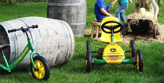 BERG Buddy John Deere Skelter - Groen - 3 Tot 8 Jaar 4 BERG Buddy John Deere Skelter - Groen - 3 Tot 8 Jaar - Afbeelding 4