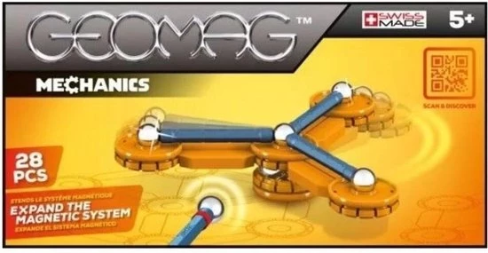 Geomag Mechanics 28-teilig 2 Geomag Mechanics 28-teilig - Afbeelding 2