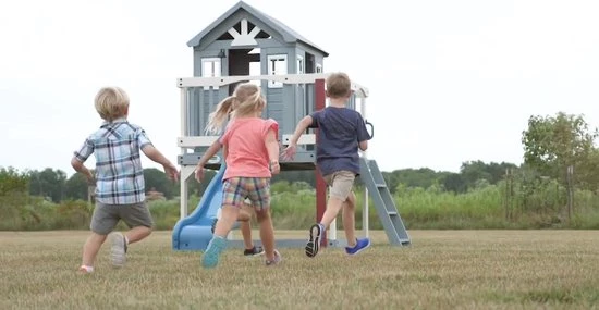 Backyard Discovery Beacon Heights Speelhuis - Glijbaan - Speelkeuken - Zandbak 2 Backyard Discovery Beacon Heights Speelhuis - Glijbaan - Speelkeuken - Zandbak - Afbeelding 2