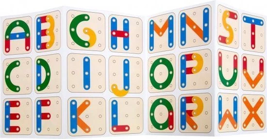 Small Foot Company Small Foot - Learning Game Letters And Numbers Insertion Puzzle 3 Small Foot Company Small Foot - Learning Game Letters And Numbers Insertion Puzzle - Afbeelding 3