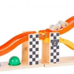 Small Foot Company Small Foot - Hammering Marble Run Rallye -Duurzamer-speelgoed Winkel 550x295 4