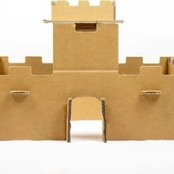 Kartonnen Mini Ridder Burcht - Cadeau Van Duurzaam Karton - Hobbykarton - KarTent -Duurzamer-speelgoed Winkel 550x296 1
