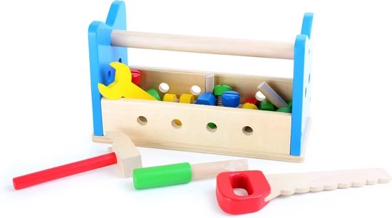 Small Foot Company Small Foot Gereedschapskist En Werkbank 30-delig 3 Small Foot Company Small Foot Gereedschapskist En Werkbank 30-delig - Afbeelding 3