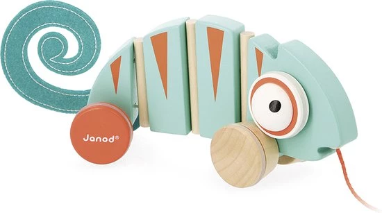 Janod Tropik - Trekfiguur Kameleon 7 Janod Tropik - Trekfiguur Kameleon - Afbeelding 7