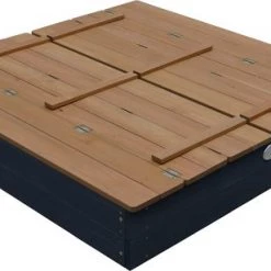 AXI Ella XL Houten Zandbak In Antraciet/Bruin- Met Zitbankjes En Deksel - FSC Hout - 120x120x20cm - Zandbak Voor Kinderen 30 AXI Ella XL Houten Zandbak In Antraciet/Bruin- Met Zitbankjes En Deksel - FSC Hout - 120x120x20cm - Zandbak Voor Kinderen -Duurzamer-speelgoed Winkel 550x308