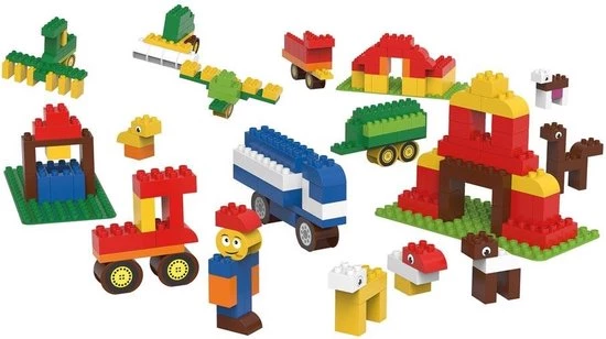 BiOBUDDi Educatieve Blokkenset Grote Boerderij - 243 Delig 13 BiOBUDDi Educatieve Blokkenset Grote Boerderij - 243 Delig - Afbeelding 13