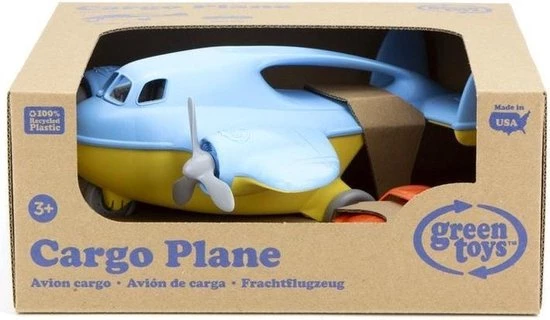 Green Toys Speelgoed Speelgoed Cargo Vliegtuig - Green Toys 4 Green Toys Speelgoed Speelgoed Cargo Vliegtuig - Green Toys - Afbeelding 4